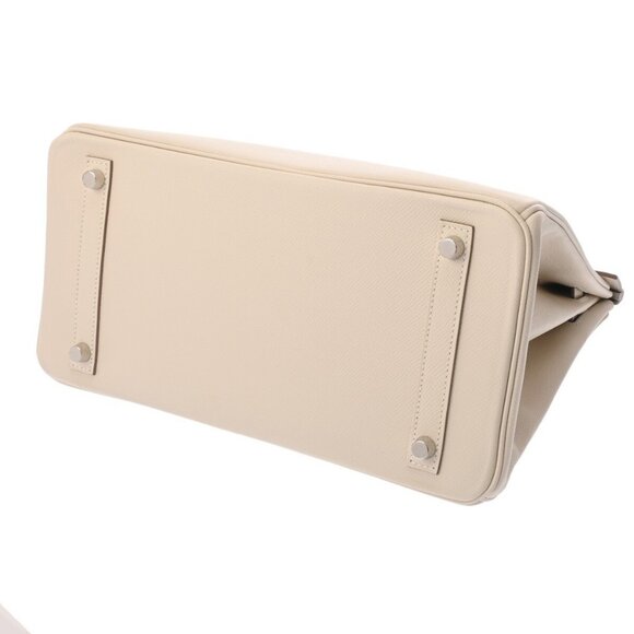 HERMES Birkin 30 Craie hand bag 802000159793000 - Picture 5 of 10